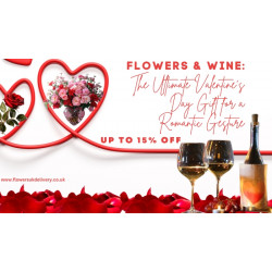 Flowers & Wine: The Ultimate Valentine’s Day Gift for a Romantic Gesture